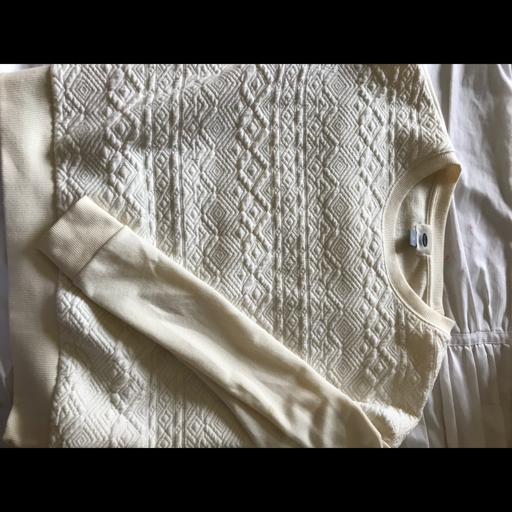 Old Navy Cream Sweater